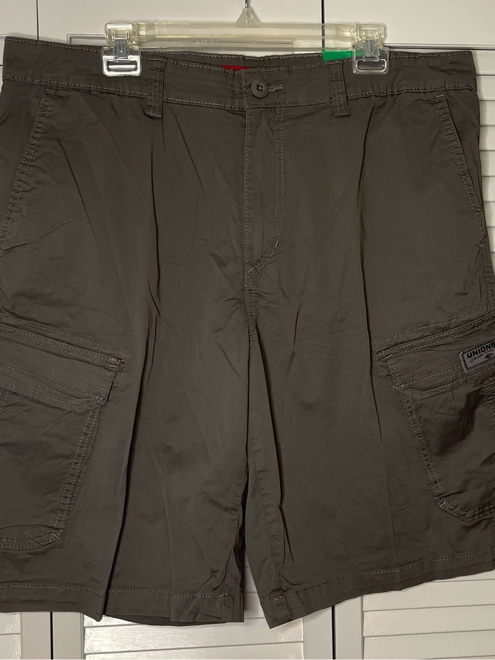 UNIONBAY Men's Olive Green Cargo Shorts